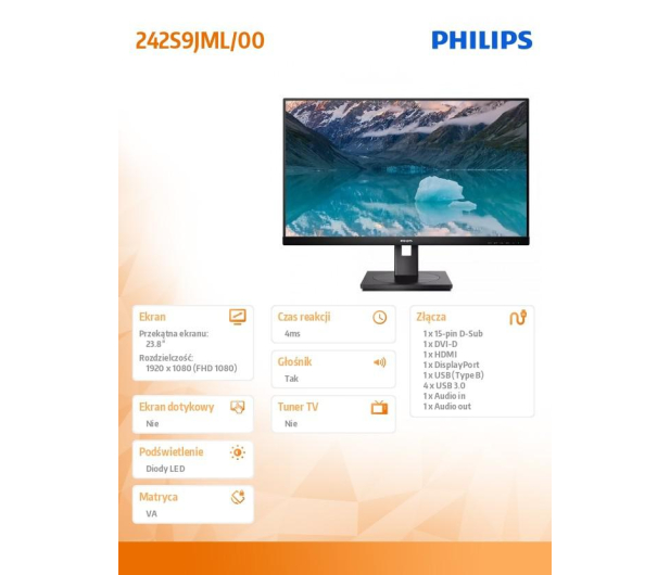 Philips 242S9JML/00 - 1169478 - zdjęcie 7